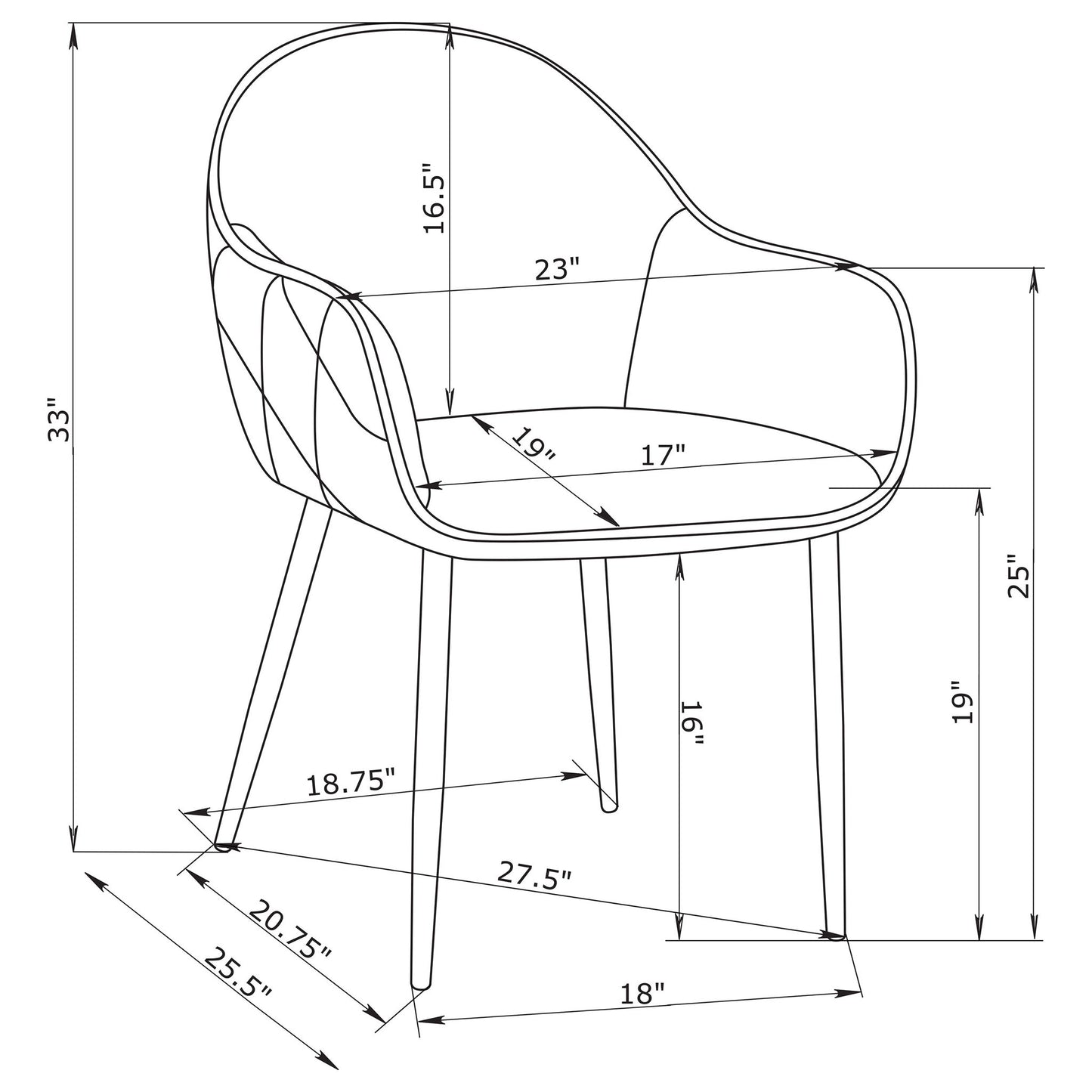 Gresham - Dining Arm Chair (Set of 2)