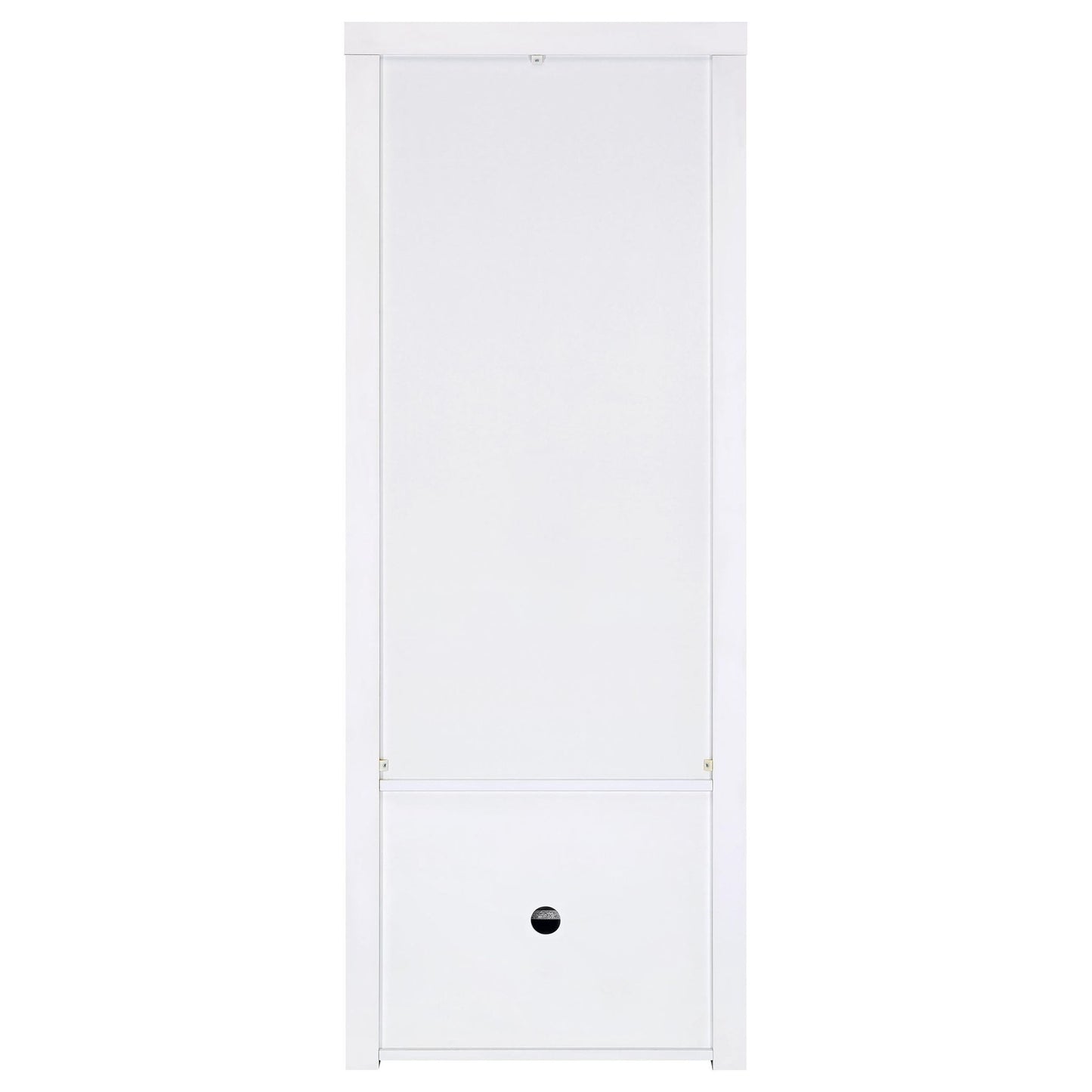 Lance - 3 Piece TV Entertainment Center With Shelves - Gloss White