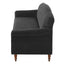 Loveseat Sofa, 2 Seater Couch With Rolled Arms