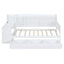 Daybed With 3 Drawers USB Ports And Desk