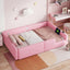 Platform Bed With Guardrail And Charging Station
