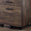 File Cabinet Rolling Mobile Storage Drawers Printer Stand For Office