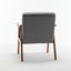 Accent Chair, Classic Mid Century Modern For Extra Seating