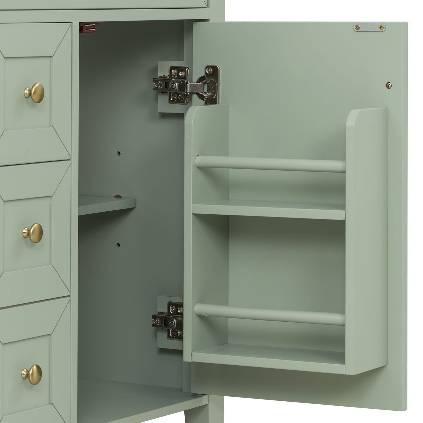 Bathroom Vanity With Sink, Soft Closing Cabinet
