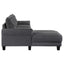 Verona - Loose Back Sectional Sofa - Gray