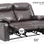 Ward - Stylish Reclining Loveseat For Two