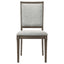 Perkins - 5 Piece Rectangular Dining Set With Chairs - Dark Brown