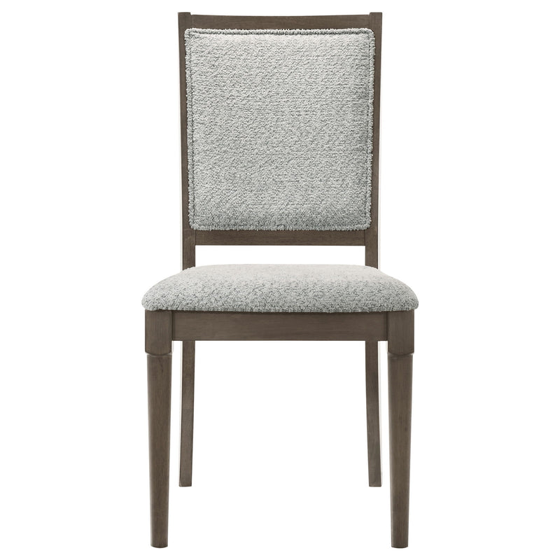 Perkins - 5 Piece Rectangular Dining Set With Chairs - Dark Brown