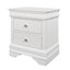 Shaker - 5 Pieces Bedroom Set With Crystal Inspired Tufted Headboard And LED Lighting