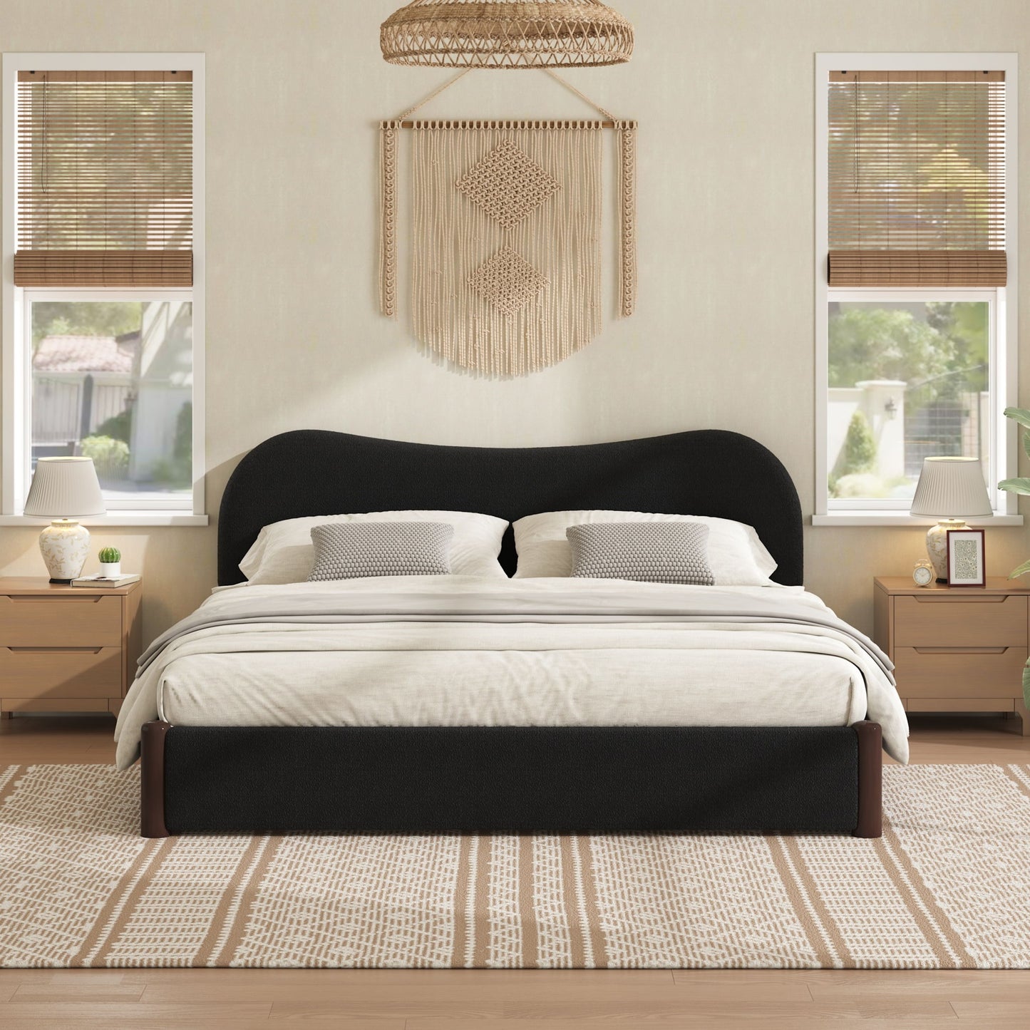 Comfort Upholstered Platform Bed