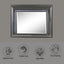 Sawyer - Metallic Mirror With LED - Gray