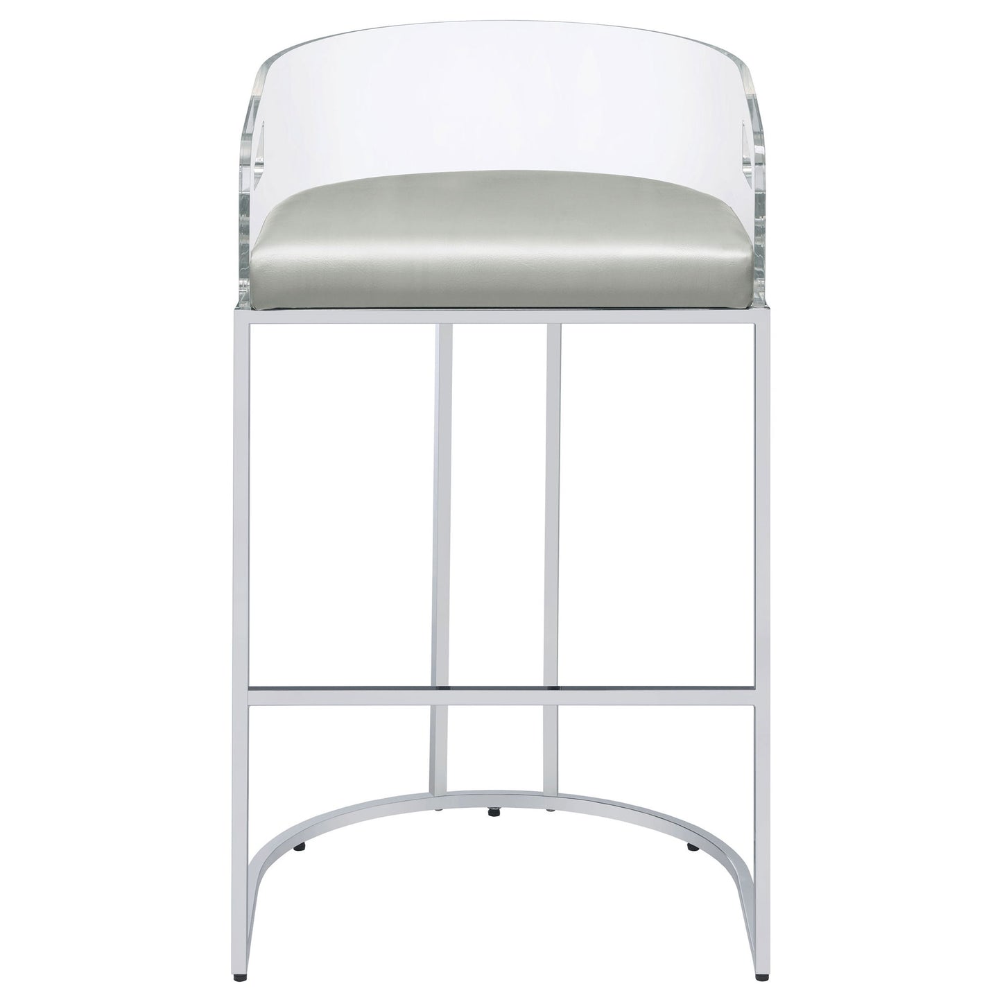 Mello - Upholstered Bar Chair (Set of 2) - Gray