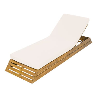 Chaise Lounge Set With 2 Fold Cushion