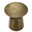 Drum Accent Side Table, Hammered Texture