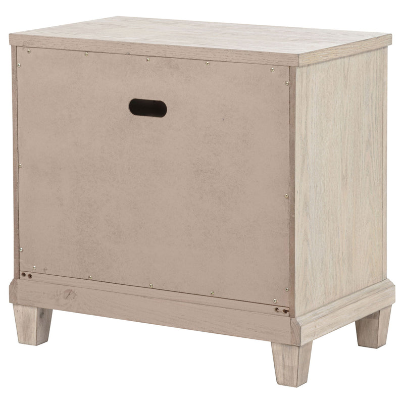 Wedner - 2 Drawer Nightstand - Oak