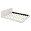 Upholstered Platform Bed, Grounded Bed With Solid Frame