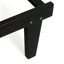 Ariana - Chaise Lounge With Cushion For Outdoor - Black