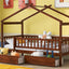 House Bed With 2 Drawers