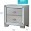 Contemporary Nightstand With Versatility