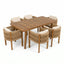Outdoor Dining Set With Table And Rope Chairs
