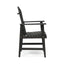 Outdoor Weather Resistant Acacia Wood Adirondack Dining Chairs (Set of 2)