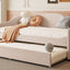 Design Upholstered Daybed With Light And Trundle