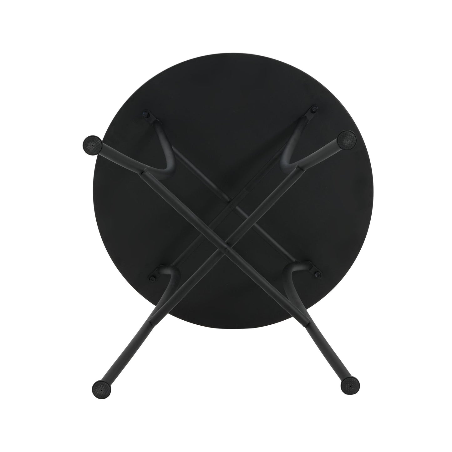 Lambert - Outdoor Chat Set - Black / Red