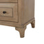 Queen Canopy Bedroom Set With A 2 Drawer Nightstand A Dresser With Poster Mirror And A Door Chest - Sand