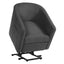 Power Lift Recliner Barrel Shape Reclining Chair With Footrest And Side Pocket