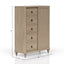 5 Drawer Door Chest - Sand