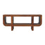 Orion - Curved Media Unit - Brown