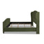 Marcella - Upholstered Shelter Headboard Bed Set