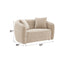Keith - Loveseat With 2 Matching Color Toss Pillows