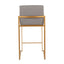 Fuji - Contemporary High Back Stylish Counter Stool