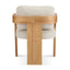 Dining Chairs With Pillow Back (Set of 2)