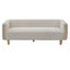 3 Seater Sofa For Living Room - Oatmeal