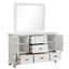 Jamestown - Dresser & Mirror - White
