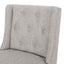 Vienna - Contemporary Fabric Tufted & Wingback Counter Stools (Set of 2)