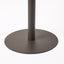 Outdoor Round Rattan Bar Table With Iron Frame - Multi Brown