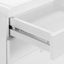 File Cabinet, Rolling Mobile, Storage Drawers, Printer Stand, Office, Work, Glossy Contemporary, Modern - White