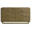 Tully - 6 Drawer Dresser - Nutmeg Brown