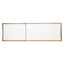 Outdoor Chaise Lounge With Acacia Wood Frame - White / Teak