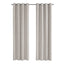 2 Pieces Set, Curtain Panel, Room Darkening, Grommet, Contemporary & Modern