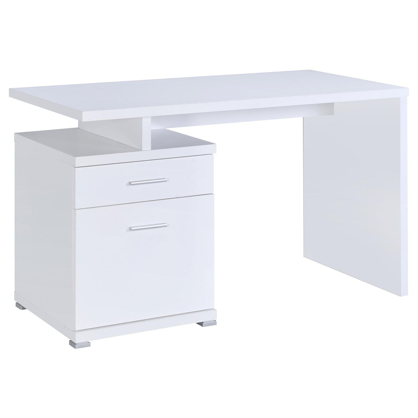 2 Drawer Reversible Office Desk With Modular Design
