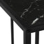 Corner Accent Console Table For Entryway, Unique L-Shaped Design
