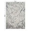 Geometrix - 7'10" X 10'6" Area Rug, Geometric 3D Effect - Ivory / Gray
