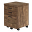 File Cabinet Rolling Mobile Storage Drawers Printer Stand For Office