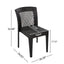 7 Piece Outdoor Patio Dining Set With Table & 6 Chairs - Brown / Brown Multi
