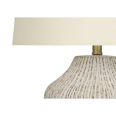 Lighting, Table Lamp, Ceramic, Transitional - Cream