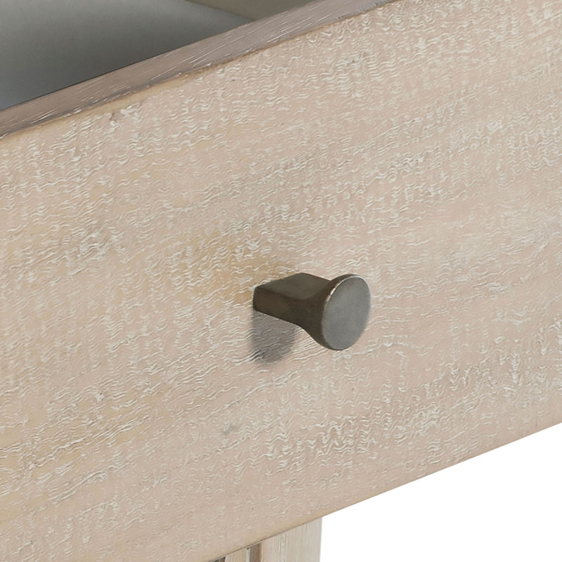 Flores - 1 Drawer Nightstand With Dual USB Ports - Mango Color